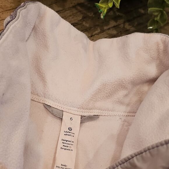 Lululemon Size 6 Fleec3 Quilted Zip Up Jacket - Picture 2 of 12